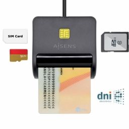 AISENS ASCR-SN02SD-BK